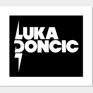 Luka Doncic Logo Posters and Art